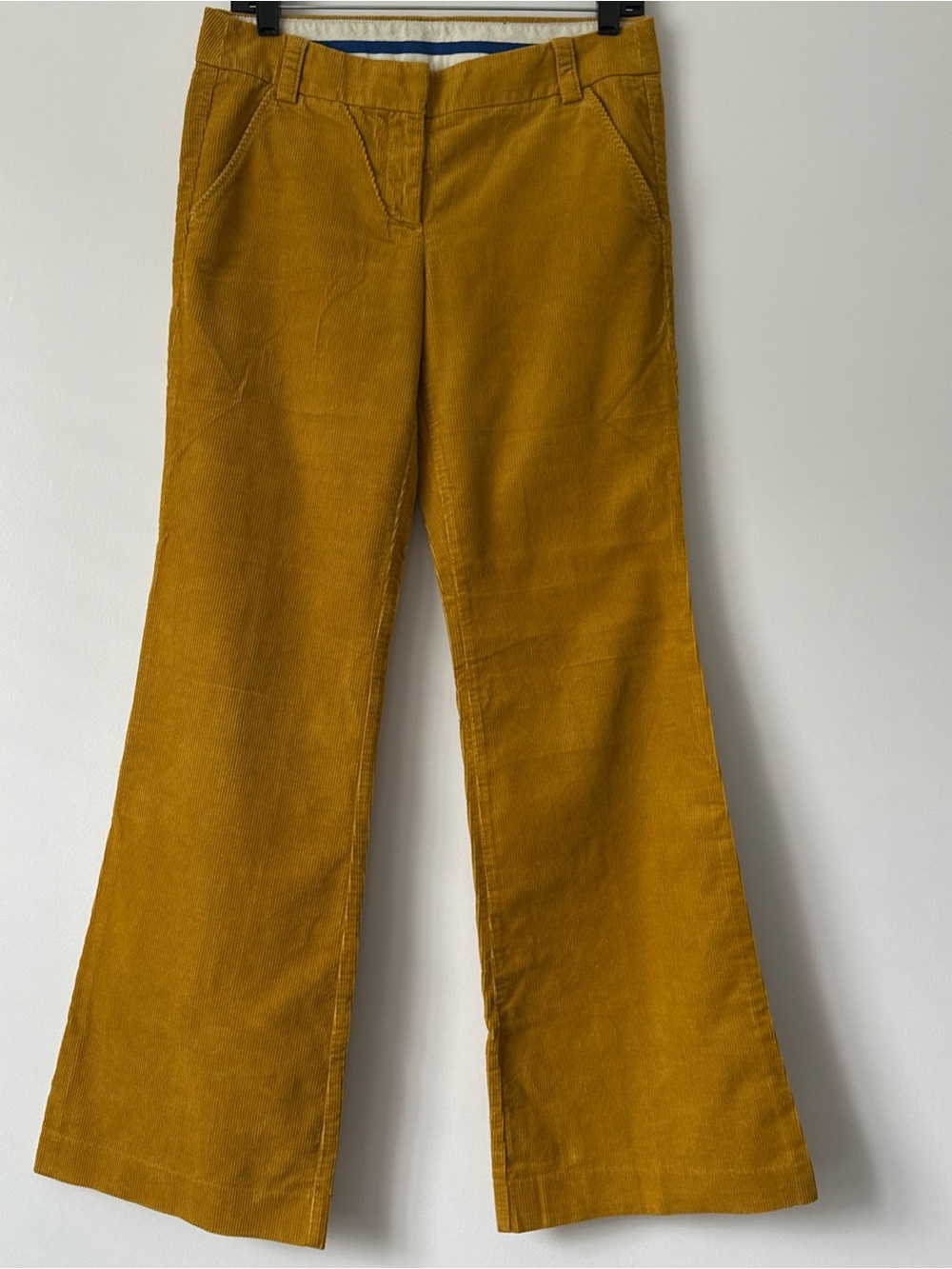 J Crew Corduroy Women’s Pants Size 2 Low Rise Bootcut City Fit Stretch Chino
